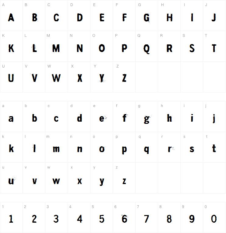 Syyskuu Repaleinen字体