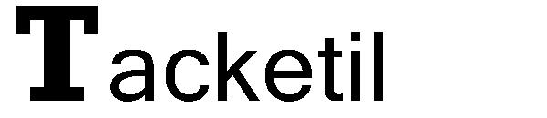 Tacketil字体
