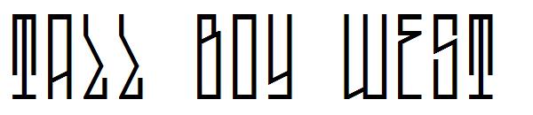 Tall Boy West字体
