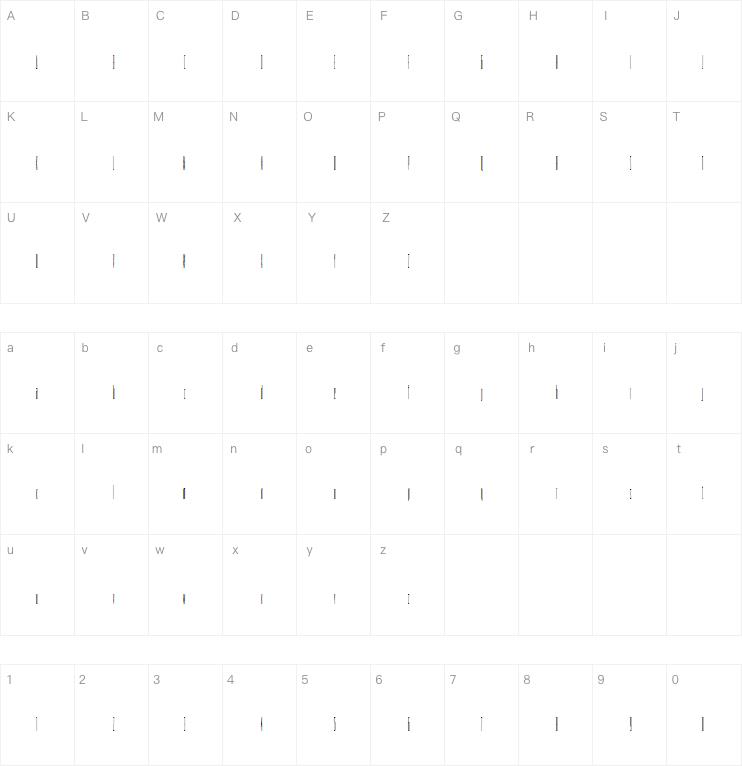 Tallest字体