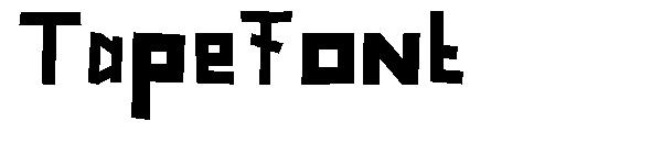 TapeFont