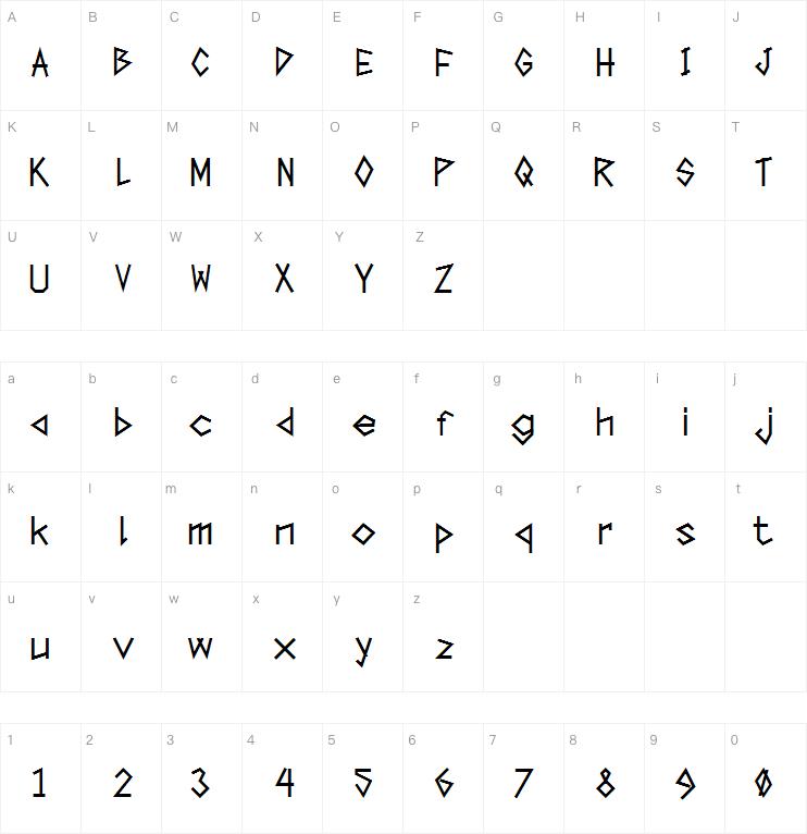 Tape The Font字体