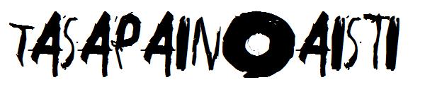 Tasapainoaisti字体