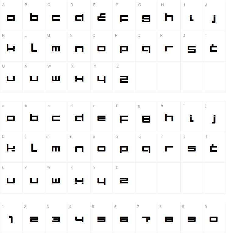 Terminal LDR字体