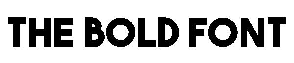 The Bold Font