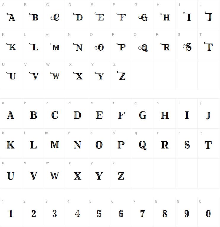 TheCircous字体