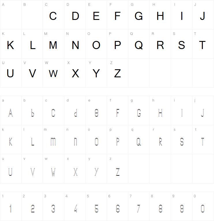 The Copenhagener字体