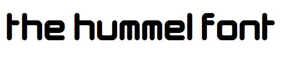 The Hummel Font字体