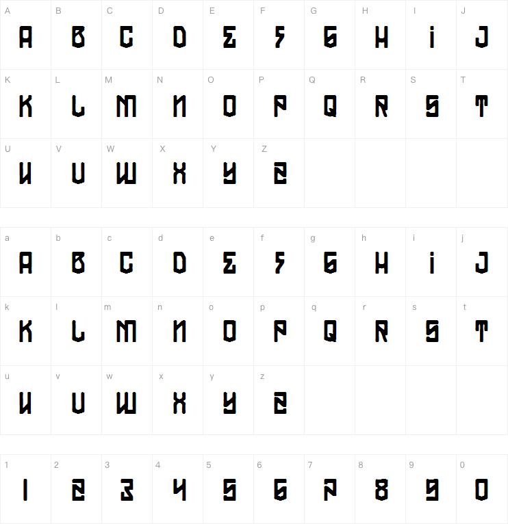 The Modern Pirates!字体