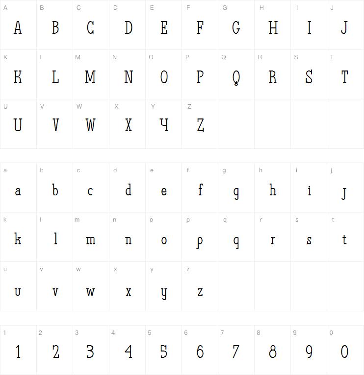 The Quest of Discoveries字体