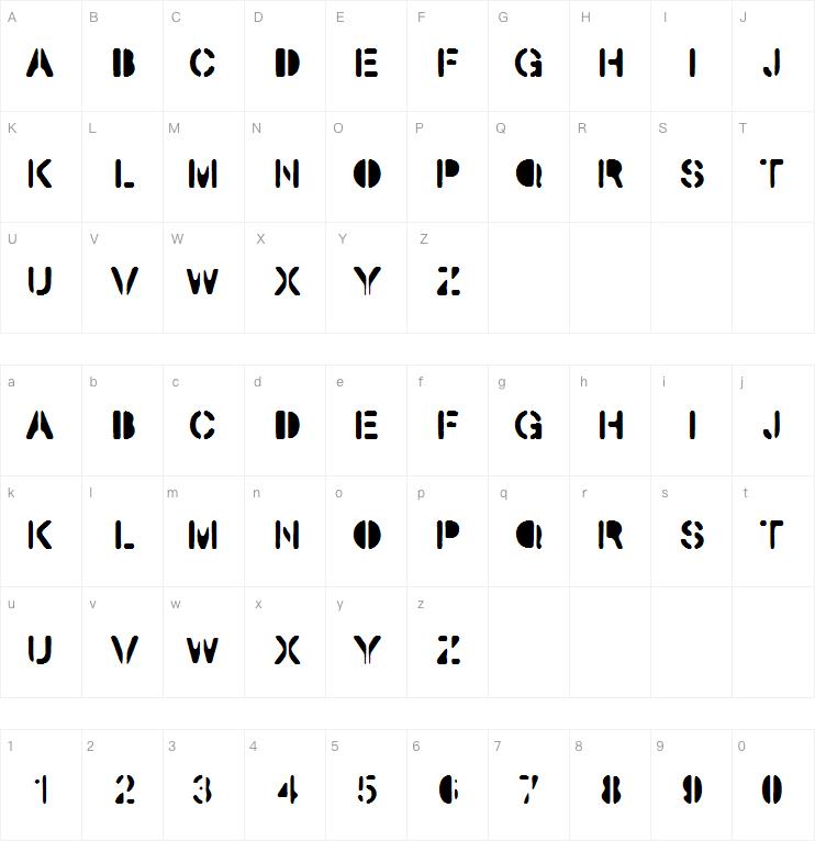 The Second World War字体