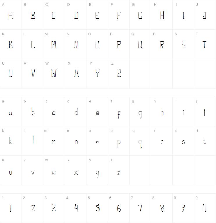 The Stilts字体