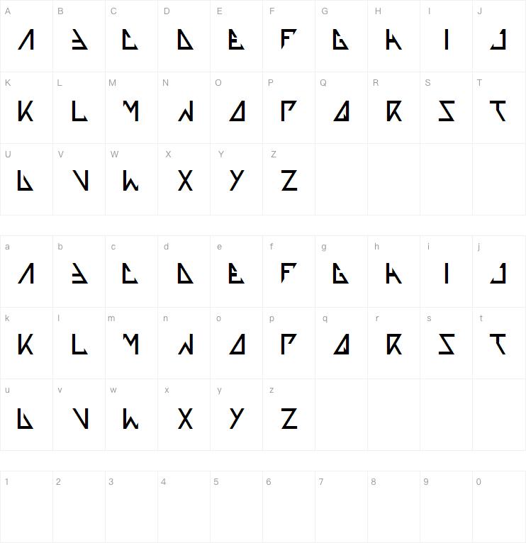 The Training Artist字体