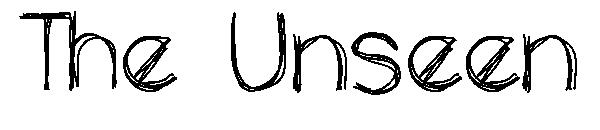 The Unseen字体