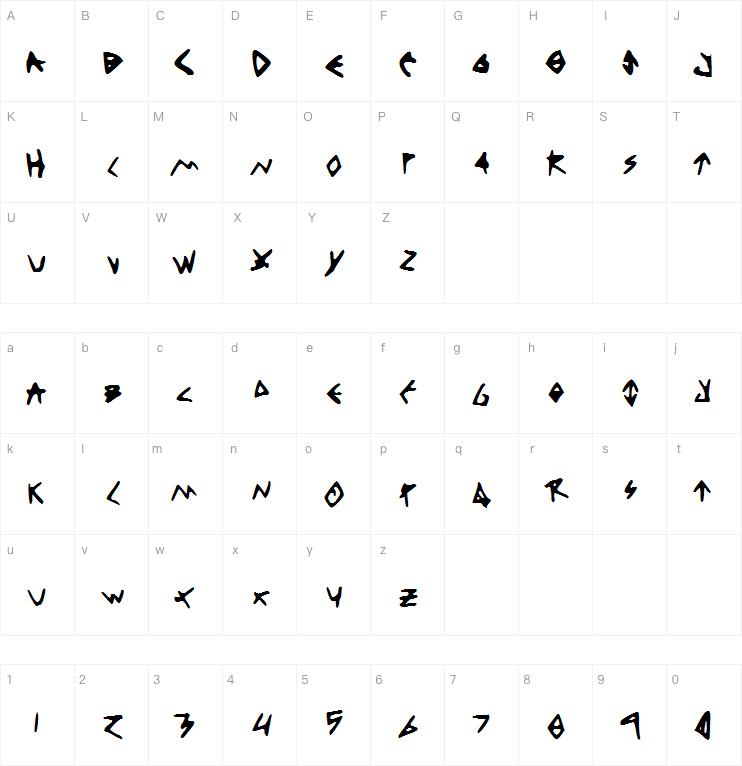 Think Positive字体