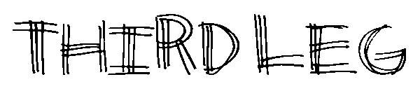 Third Leg字体