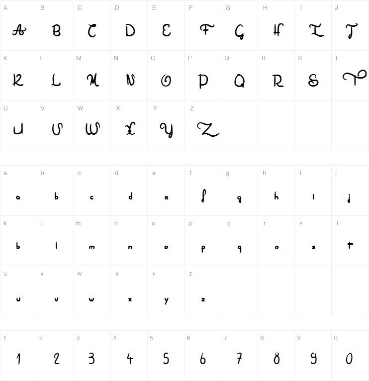 This is not a font字体