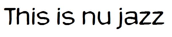 This is nu jazz