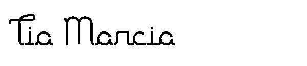 Tia Marcia字体