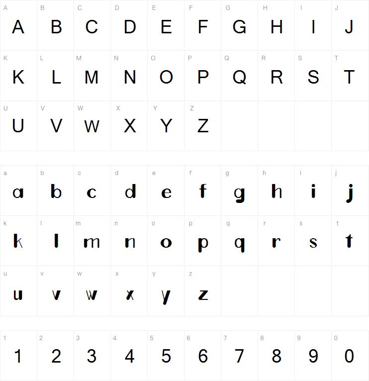 Ticky Ituation字体