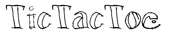 TicTacToe字体
