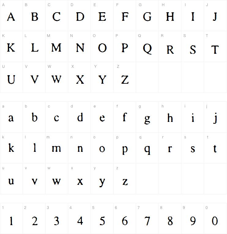 Times and Times again字体