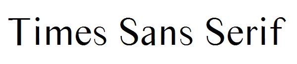 Times Sans Serif