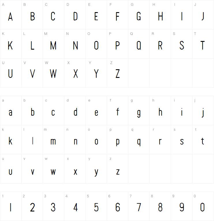 Tomato Round Condensed字体