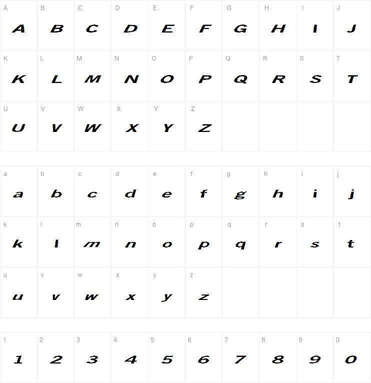 Total Shock字体