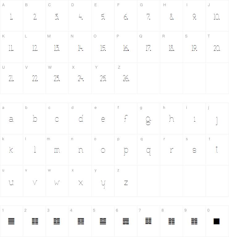 To whom it may concern type字体
