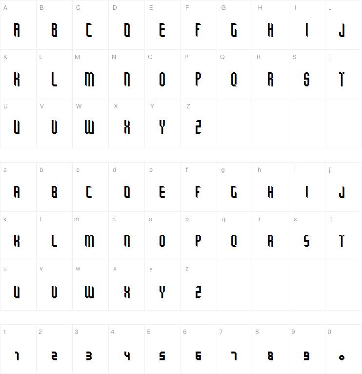 Tricube字体