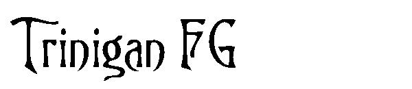 Trinigan FG字体
