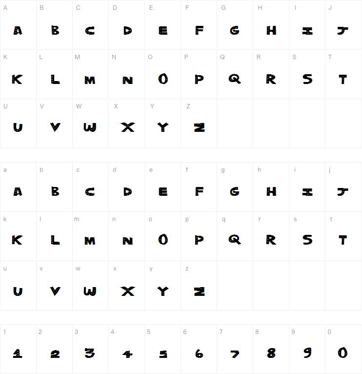 Tripple Dots字体