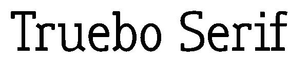 Truebo Serif字体
