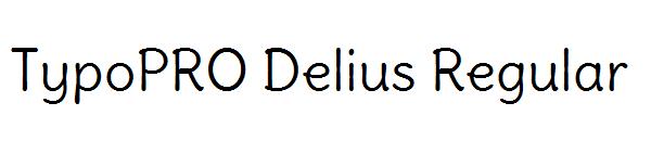 TypoPRO Delius Regular