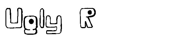 Ugly R字体