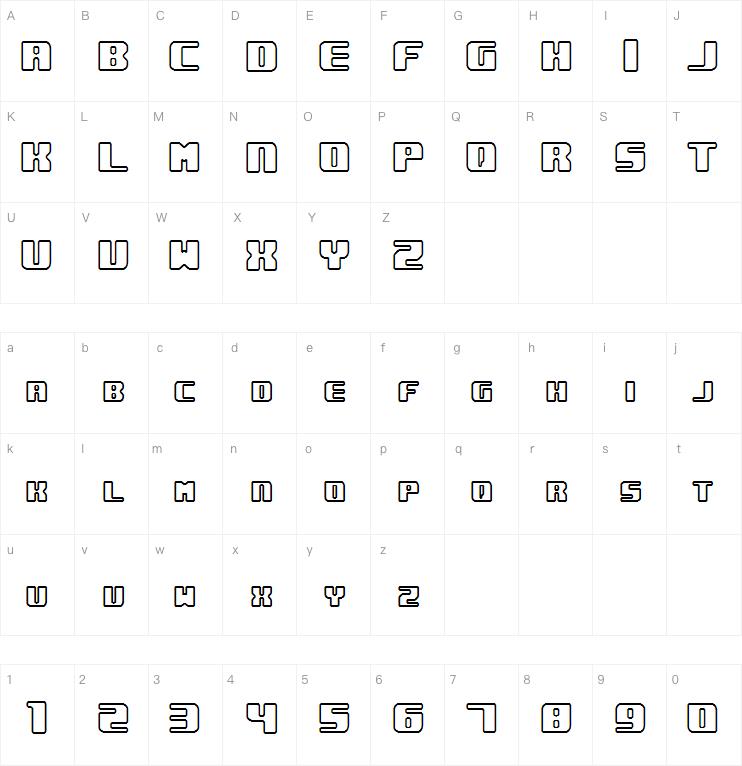 Underwhelmed BRK字体