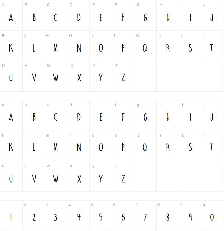 Unicorn Flakes字体