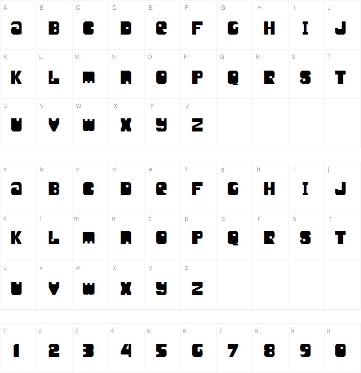 Unity Titling字体