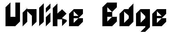 Unlike Edge字体