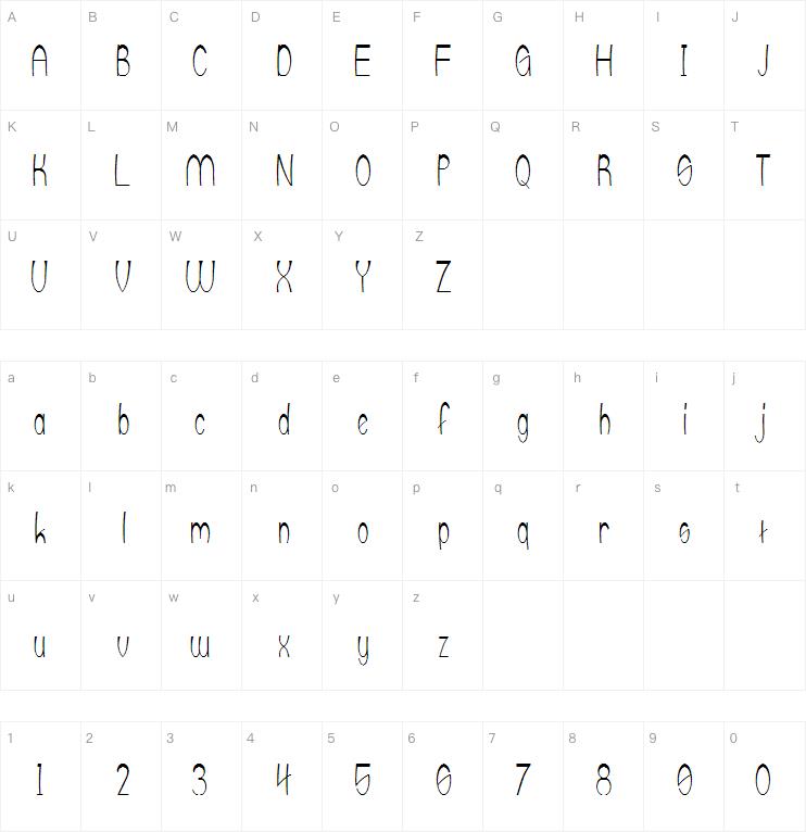 UpTop字体