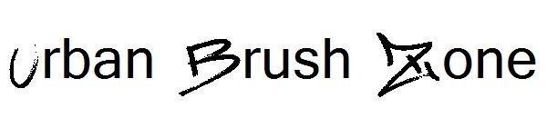 Urban Brush Zone字体