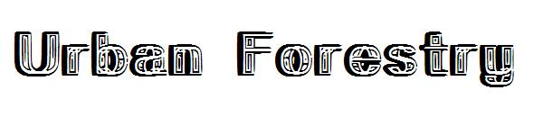 Urban Forestry字体