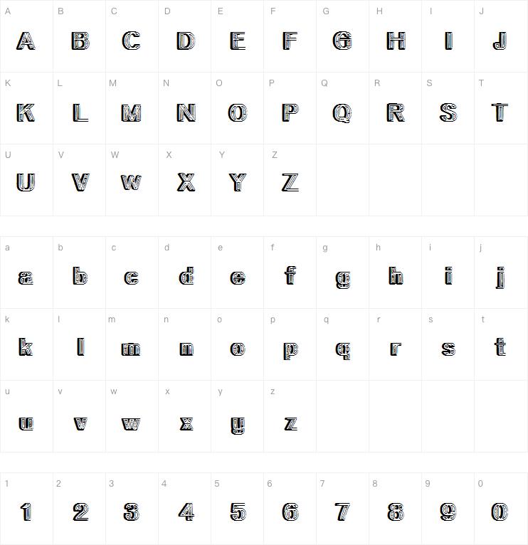 Urban Forestry字体