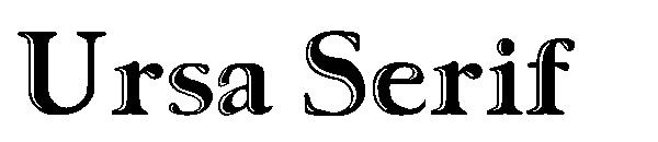 Ursa Serif字体