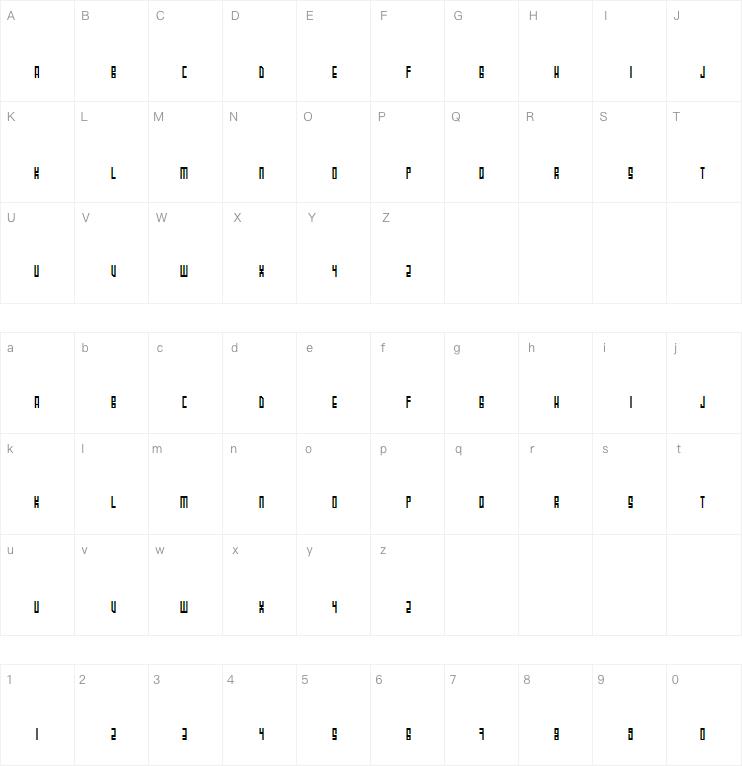 Uzbek Neue Luxation字体