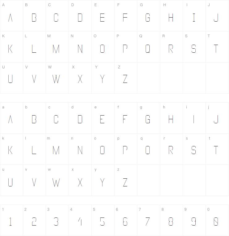 Vanadine字体