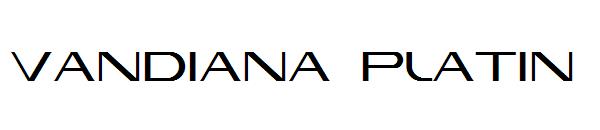 Vandiana Platin字体