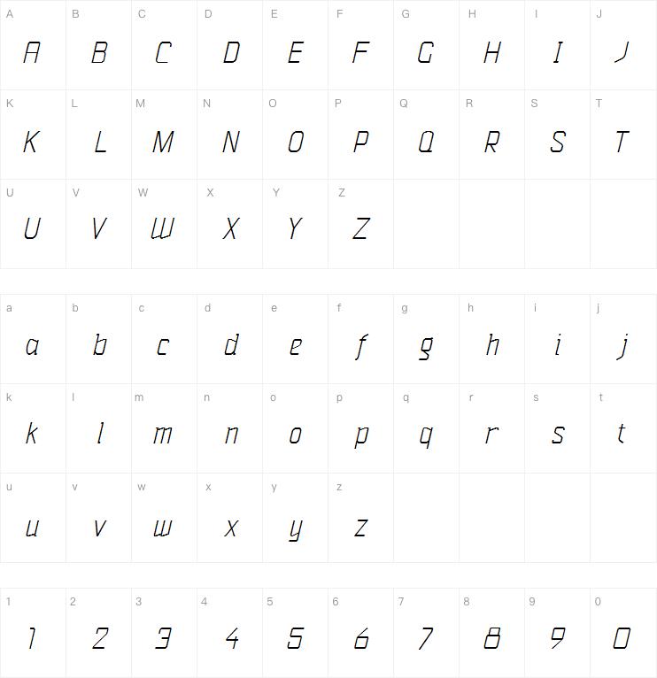 Vazari Sans Serif字体