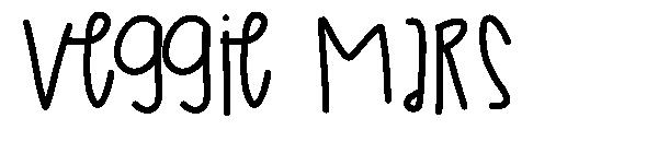 Veggie Mars字体